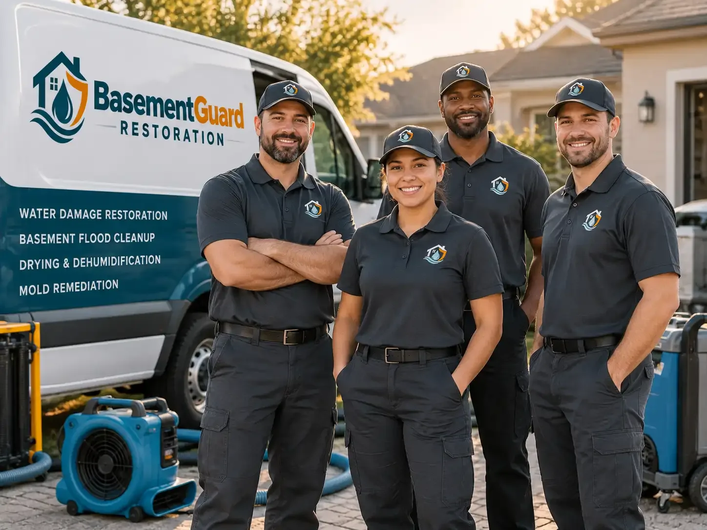 Basement Water Damage Restoration company in Grapeville, PA